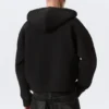 Simon Scuba Zip Hoodie – Black