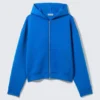 Simon Scuba Zip Hoodie – Bright Blue