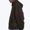Simon Scuba Zip Hoodie – Dark Brown