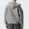 Simon Scuba Zip Hoodie – Grey Melange