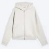 Simon Scuba Zip Hoodie – Light Dusty Mole