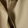 Single-Breasted Oversized Car Coat – Beige