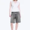 Sleeveless Cotton Wrap Top – White