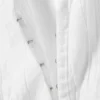 Sleeveless Crinkle Top – White