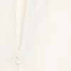 Sleeveless Twill Mini Dress – White