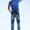 Sleeze Low Waist Skinny Jeans – Sunset Blue – Dark Blue | Cheap Monday Gb