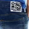 Sleeze Low Waist Skinny Jeans – Sunset Blue – Dark Blue | Cheap Monday Gb
