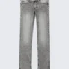 Sleezie Low Rise Skinny Jeans – Post Grey | Cheap Monday Gb
