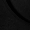 Slim Fit Long-Sleeved Lyocell Top – Black