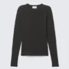 Slim Fitted Long Sleeve – Black