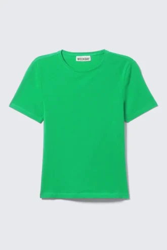 Slim Fitted T-Shirt – Bright Green