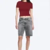 Slim Fitted T-Shirt – Dark Red