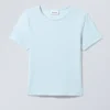 Slim Fitted T-Shirt – Light Blue