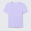 Slim Fitted T-Shirt – Light Purple