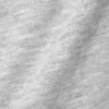 Slim Halterneck Cotton Top – Grey Melange