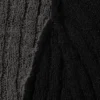 Slim Knitted Raglan-Sleeved Sweater – Black & Grey