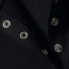 Slim Long-Sleeved Buttoned Cardigan – Black