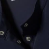 Slim Long-Sleeved Buttoned Cardigan – Dark Blue
