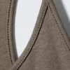 Slim Racerback Tank Top – Dusty Grey