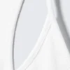 Slim Racerback Tank Top – Off-White