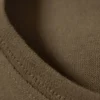 Slim Short-Sleeved Cotton T-Shirt – Dark Mole