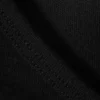 Slim Short-Sleeved V-Neck T-Shirt – Black