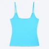 Slim Strap Tank Top – Turquoise