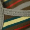 Slim Strappy Tank Top – Brown Multi Striped