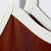 Slim Strappy Tank Top – Burgundy & White