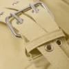 Small Slouched Clasp Shoulder Bag – Light Yellow