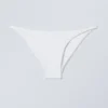 Smooth Low-Rise Bikini Bottoms – White