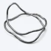 Snake Necklace – Dark Grey