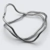 Snake Necklace – Light Dusty Grey