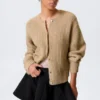 Soft Knitted Cardigan – Beige