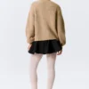 Soft Knitted Cardigan – Beige