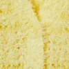 Soft Knitted Single-Breasted Cardigan – Light Yellow