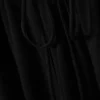 Soft Mid-Rise Balloon Trousers – Black