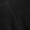 Soft Mid Rise Capri Leggings – Black