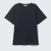 Soft Regular Fit Cotton T-Shirt – Dark Navy Blue