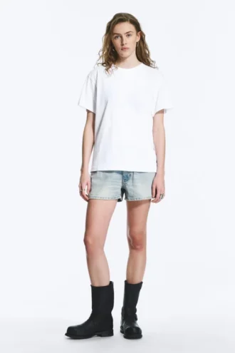 Soft Regular Fit Cotton T-Shirt – White
