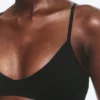 Soft Seamless Triangle Bra – Black
