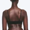 Soft Seamless Triangle Bra – Black