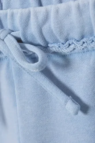 Soft Terry Pyjama Bottoms – Dusty Blue