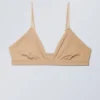Soft Triangle Bralette – Beige