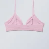 Soft Triangle Bralette – Light Pink