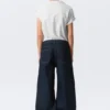 Solar Loose Wide Leg Unisex Jeans – Blue Rinse – Dark Blue