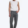 Space Cut Relaxed Straight Jeans – Volcano Blue – Medium Blue