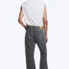 Space Cut Relaxed Straight Jeans – Volcano Blue – Medium Blue