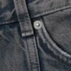 Space Cut Relaxed Straight Jeans – Volcano Blue – Medium Blue