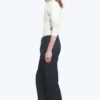 Space Mid Rise Relaxed Straight Jeans – Blue Rinse – Dark Blue